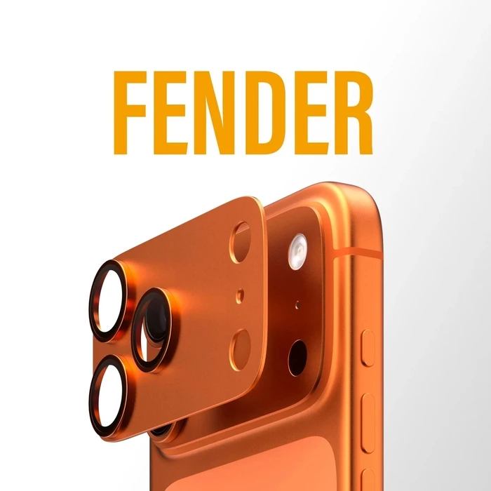 PanzerGlass Camera Protection Tempered Glass Orange for iPhone 17 Pro Max PG58205