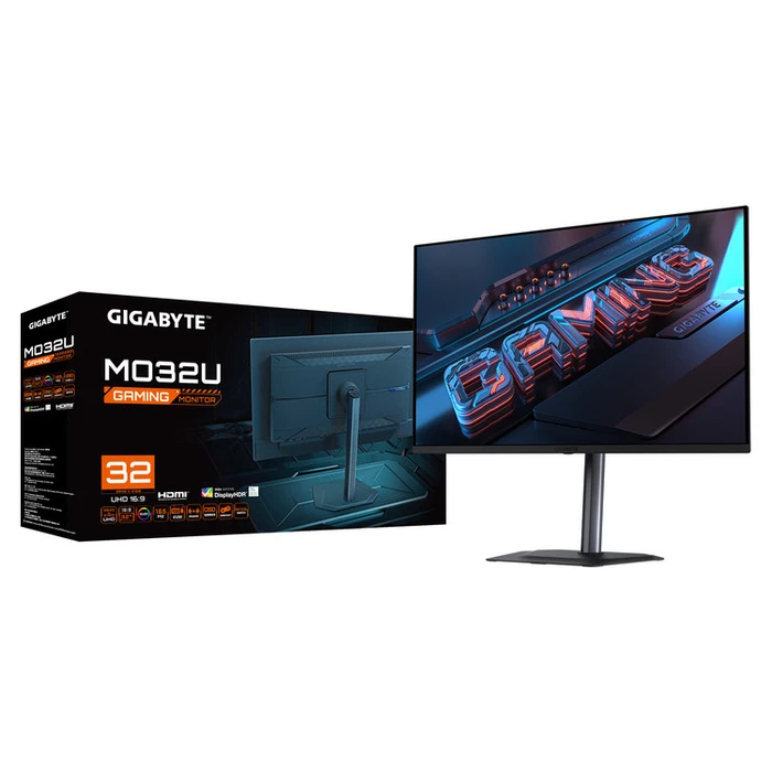 Monitor 31,5" Gigabyte MO32U UHD 0,03ms 165Hz OLED, HDMI, DP