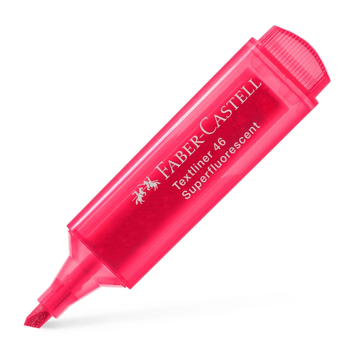 Μαρκαδόρος Υπογράμμισης Faber-Castell Textliner 1546 Κόκκινος 1τμχ