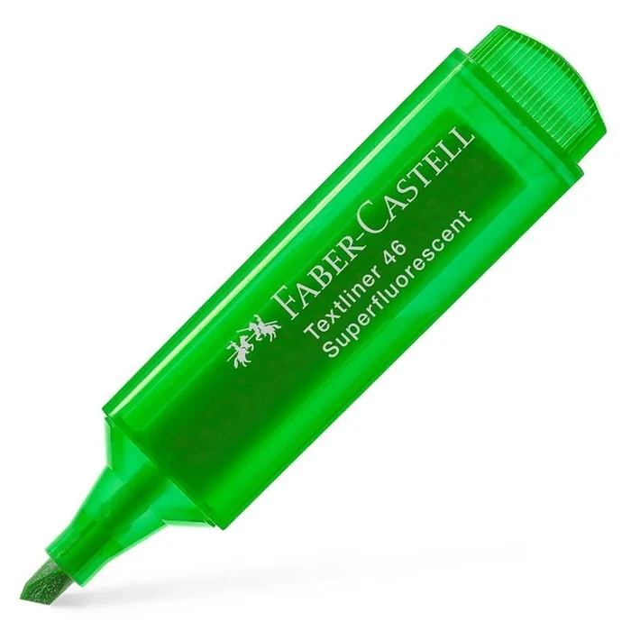 Faber-Castell Μαρκαδόρος Υπογράμμισης Πράσινο 1mm 090042
