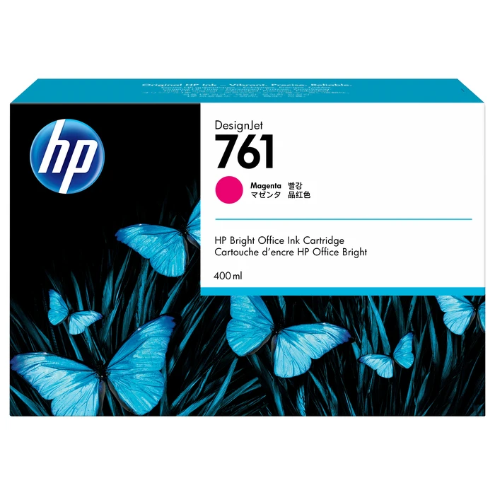 Γνήσιο Μελάνι HP 761 Original magenta 400ml