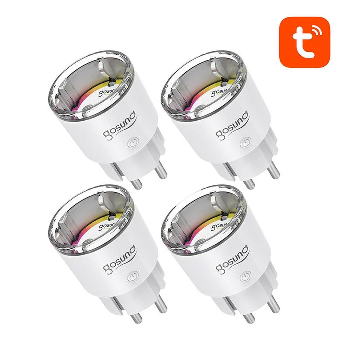 Smart Μονόπριζο WiFi Gosund EP2, 4 pieces (4-pack) 10A Tuya