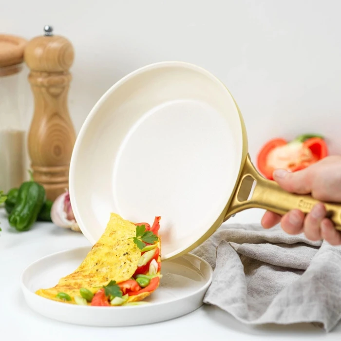 GreenPan Padova Reserve Frypan Set Yellow Non-Stick Coating, 2pcs