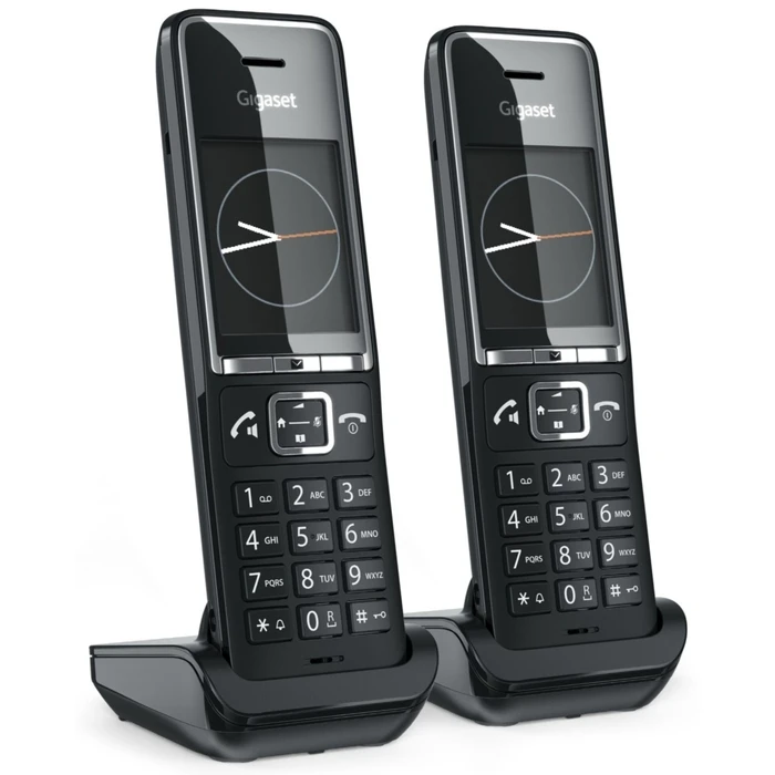 Gigaset Comfort 550HX Cordless Phone Duo with Greek Menu Black