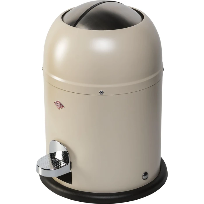 Wesco Plastic Trash Bin Beige 6 L