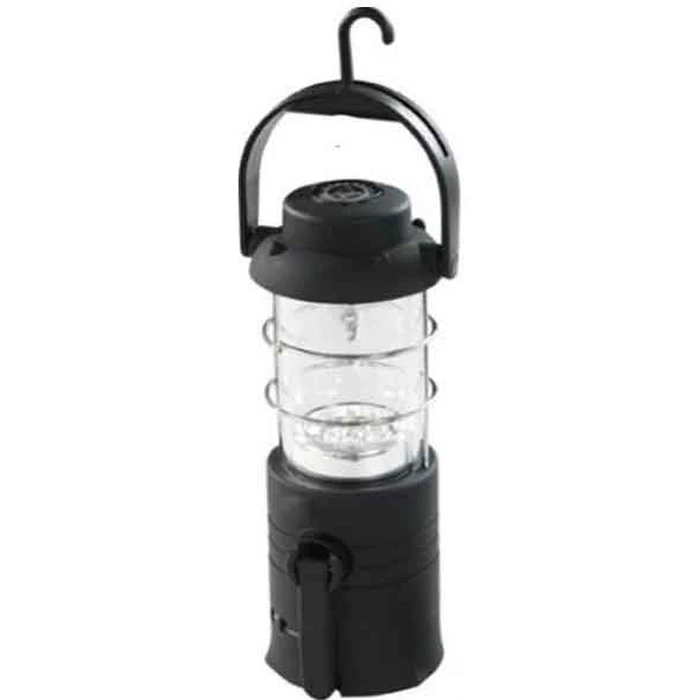 Velco Rechargeable Hand-Crank Battery Lantern (4 or 12 LED)
