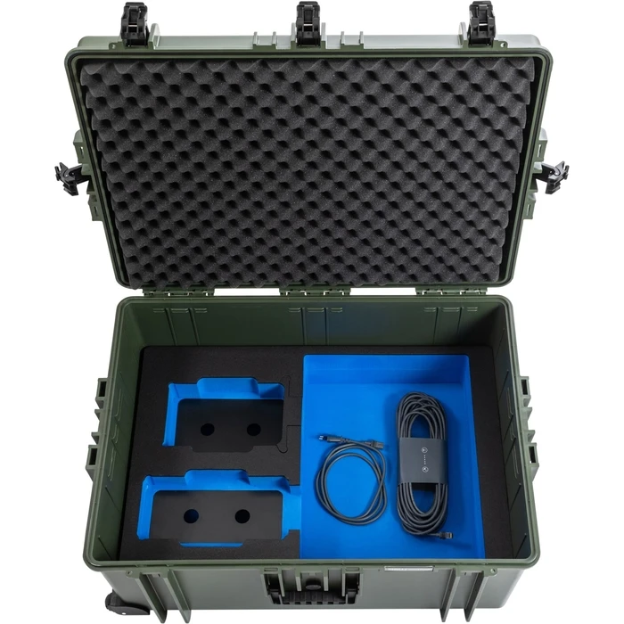 B&W satcom.case PP.1570 για Starlink3 μπρονζέ-πράσινο
