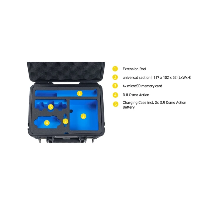 B+W Action ASE PP.41 Yellow for DJI Osmo Action 6