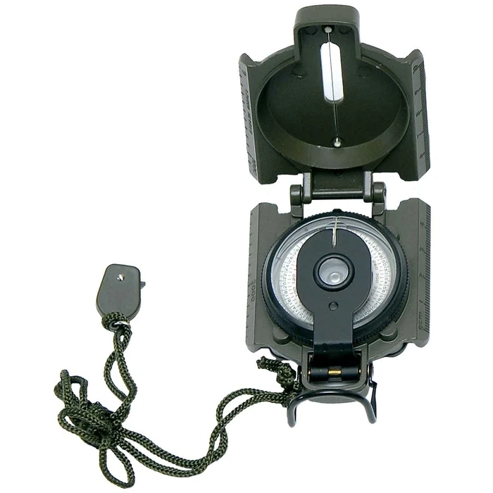 Velco Magnetic Military?type Compass with Sighting Wire