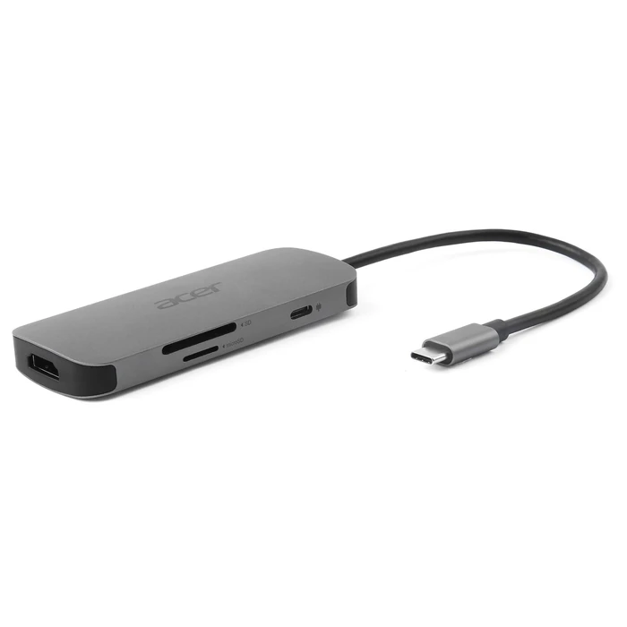 Acer USB-C Docking Station with HDMI and PD, Silver