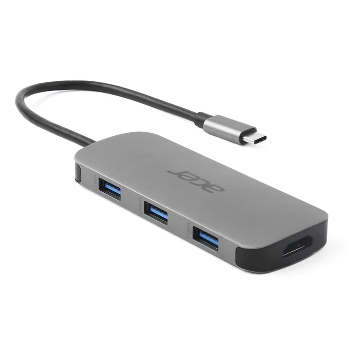 Acer USB-C Docking Station with HDMI and PD, Silver
