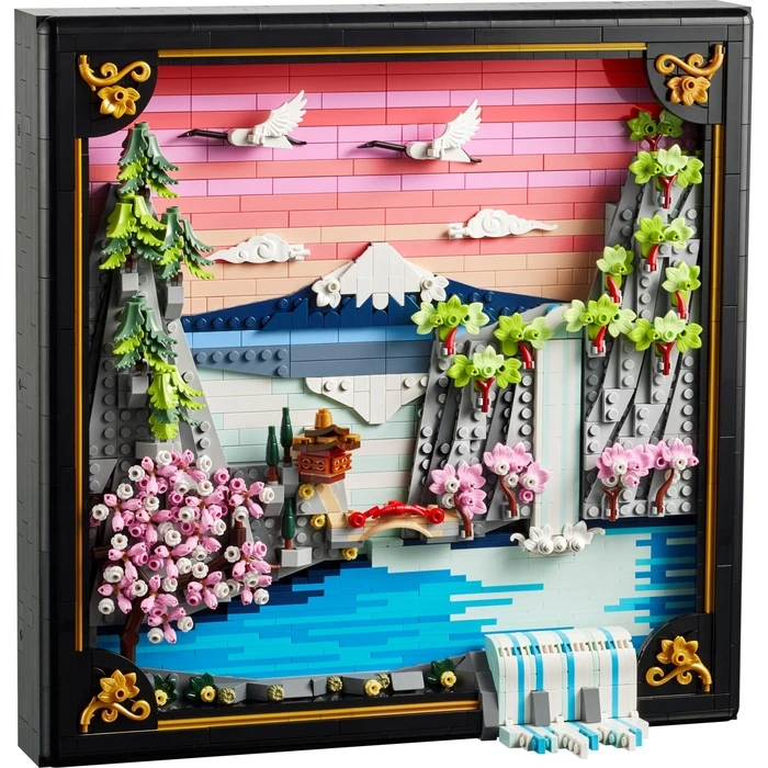 LEGO Art Japanese Cherry Blossom Landscape - 1892 pcs, Age 18+, Set 31218