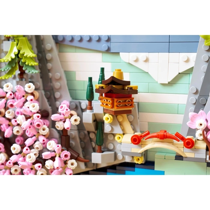 LEGO Art Japanese Cherry Blossom Landscape - 1892 pcs, Age 18+, Set 31218