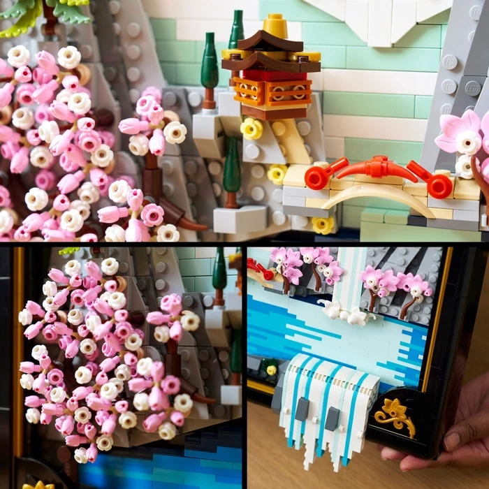 LEGO Art Japanese Cherry Blossom Landscape - 1892 pcs, Age 18+, Set 31218