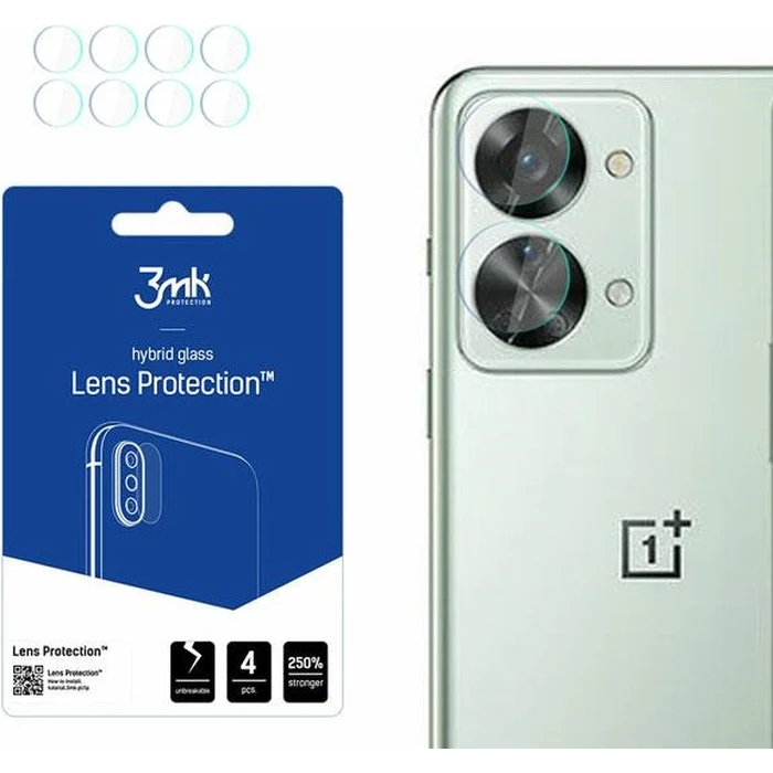 3MK Lens Protection OnePlus Nord 2T [4 PACK]