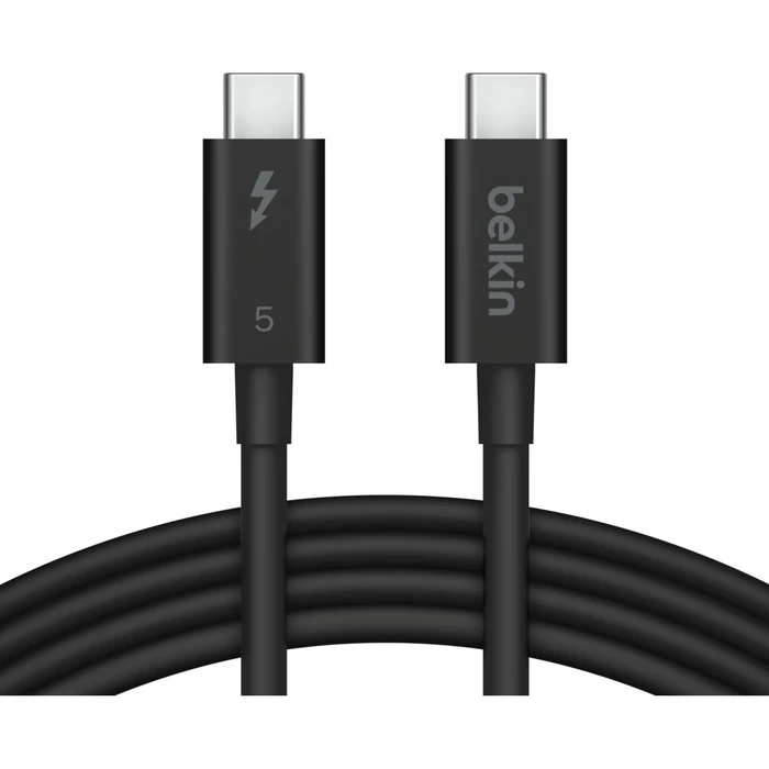 Belkin Thunderbolt 5 USB-C Cable 1m 80Gbps 240W (INZ005HQ1MBK)