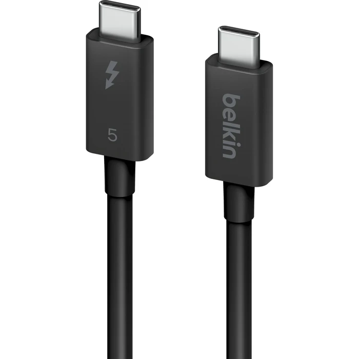 Belkin Thunderbolt 5 USB-C Cable 1m 80Gbps 240W (INZ005HQ1MBK)