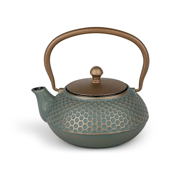 Bredemeijer Cast Iron Teapot with Filter Blue 153204