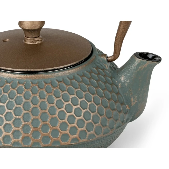 Bredemeijer Cast Iron Teapot with Filter Blue 153204