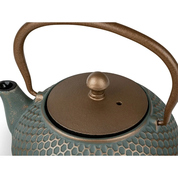 Bredemeijer Cast Iron Teapot with Filter Blue 153204