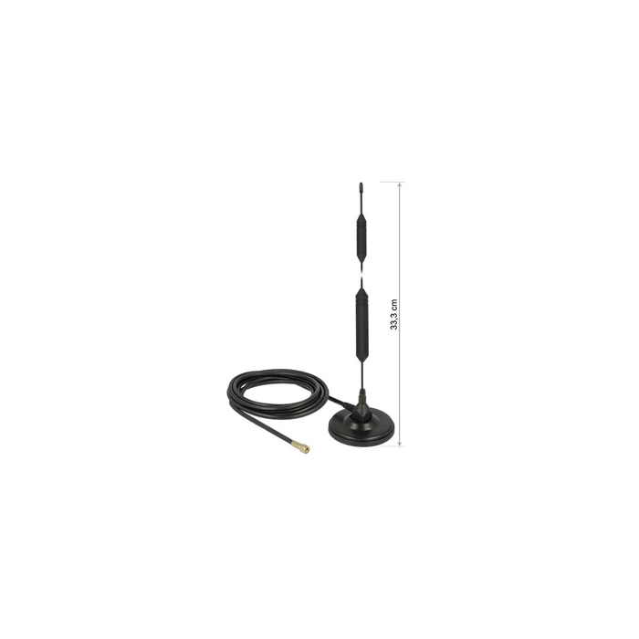 DeLock 12418 Εξωτερική Πανκατευθυντική Κεραία WiFi SMA 5 dBi