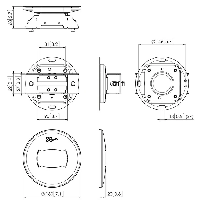 Βάση Τηλεόρασης Vogel's PUC 1065