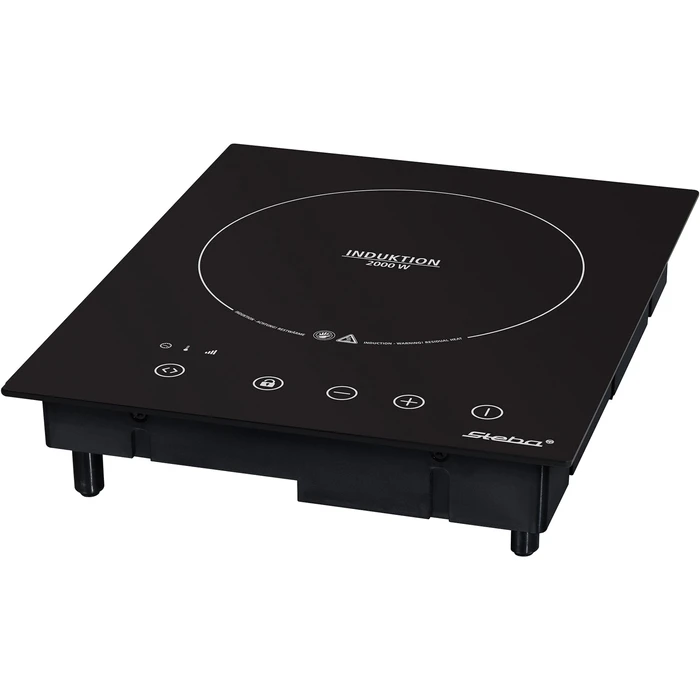 Steba IK 60 E Ceramic Hotplate / Single Electric Hotplate (Black)