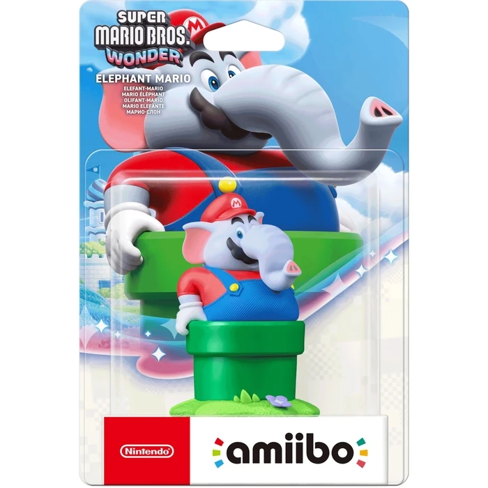 Nintendo Amiibo Elephant Mario Figurine 19 cm (Super Mario Bros. Wonder)