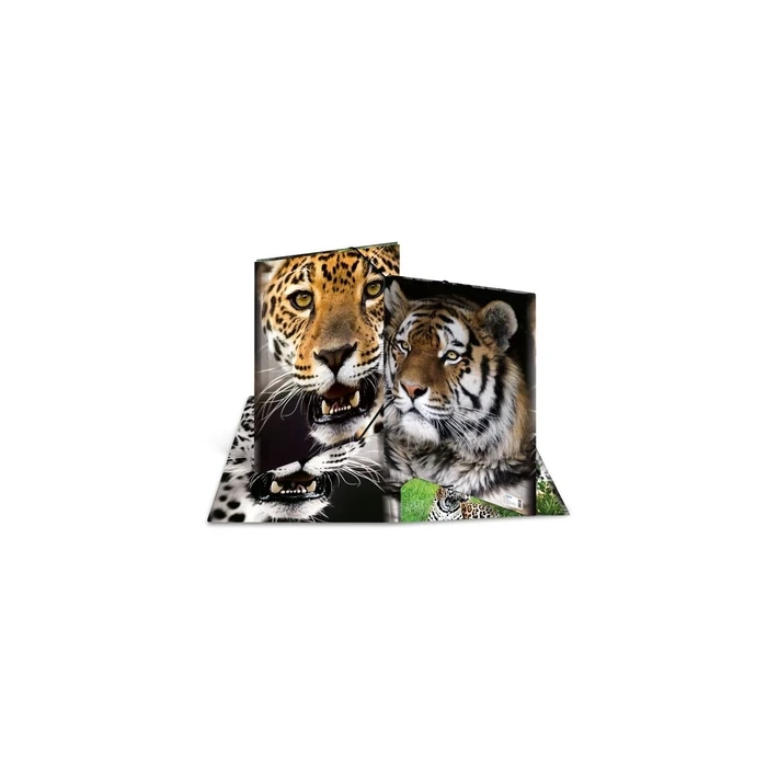 HERMA Sammelmappe A3 Leopard - Polypropylene (PP) A3 Corner‑strap Folder (MPN 7142)