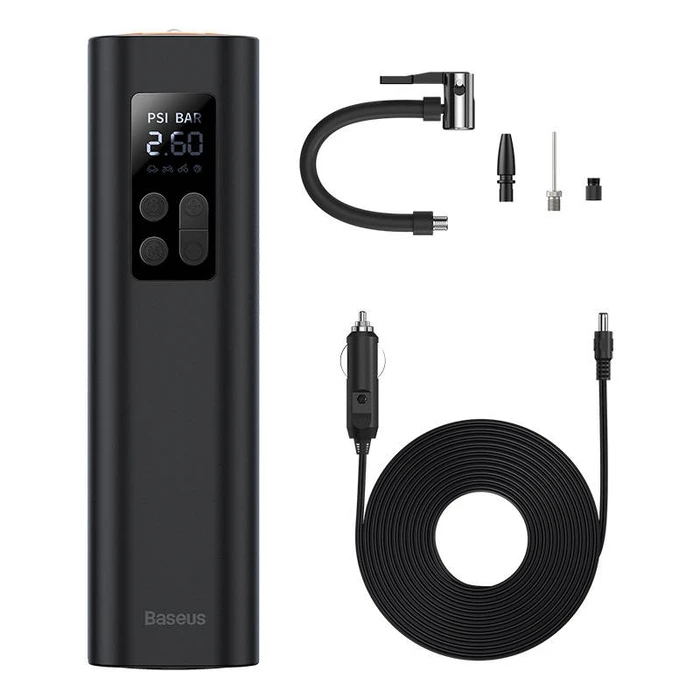 Μίνι συμπιεστής αυτοκινήτου Baseus (μαύρο)