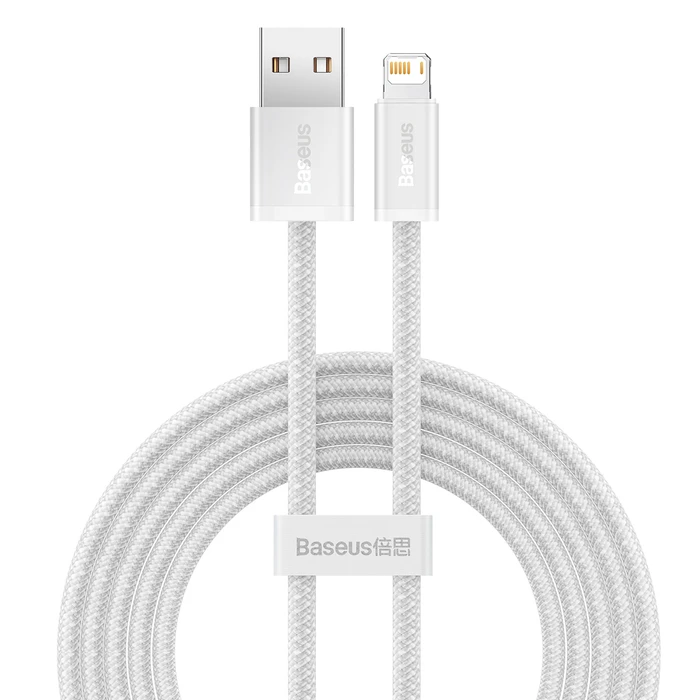 Καλώδιο USB to Lightning Baseus Dynamic 2.4A 1m (White)