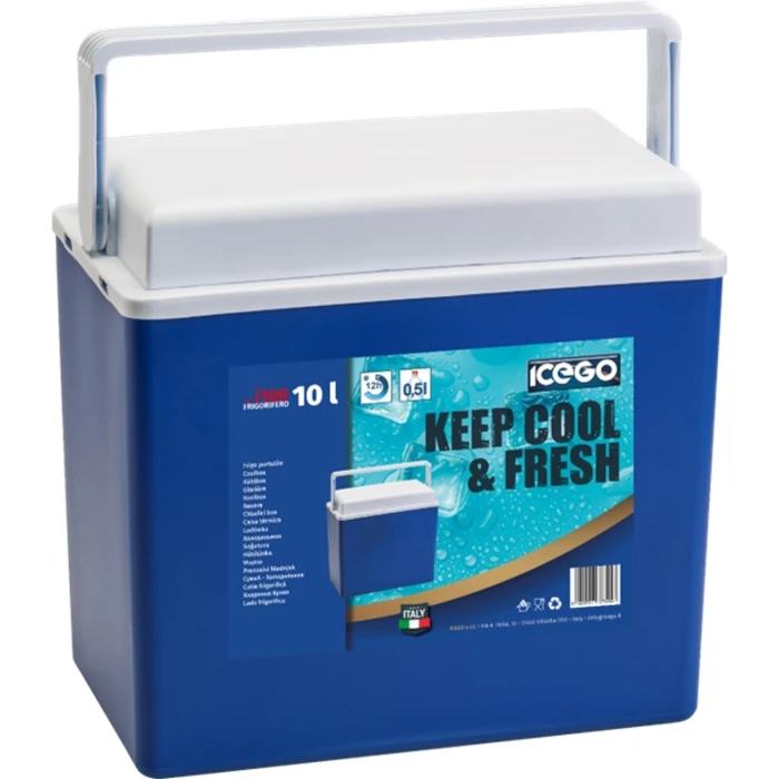 Portable Cooler 10 L - Italy - with Carry Handle (Velco)