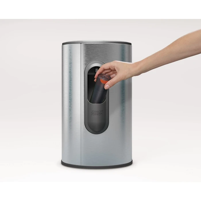 Joseph Joseph Stainless Steel Waste Bin Grey 10L (Model 30152)