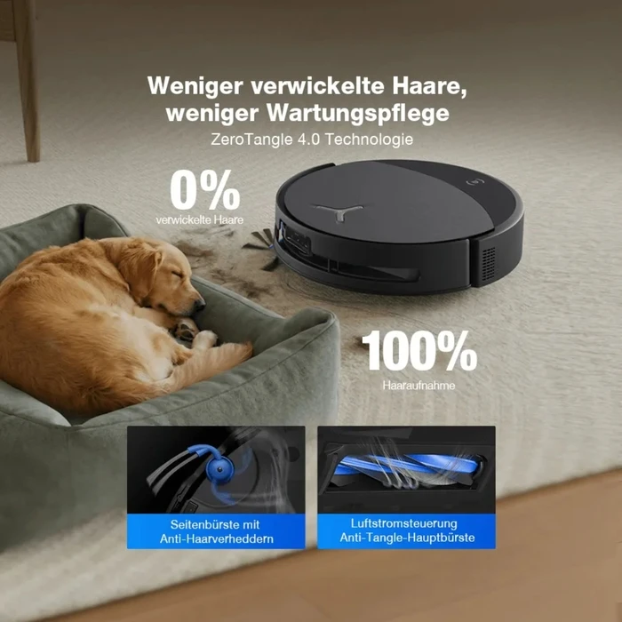 Ecovacs Deebot T90 Pro Omni Σκούπα Ρομπότ με Αυτόματο Σταθμό Καθαρισμού (Omni), Laser/LiDAR Χαρτογράφηση, 30000Pa