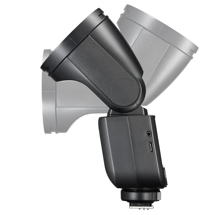 Godox V1mid O TTL Round‑Head On‑Camera Flash (Micro Four Thirds / Panasonic, Olympus, Canon compatible)