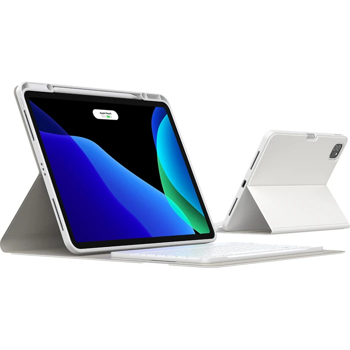 Baseus Brilliance case with keyboard Apple iPad Pro 12.9 2018/2020/2021 (3., 4. i 5. gen) white