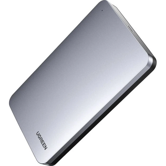 UGREEN CM300 pocket enclosure for 2.5 \'\' SATA 3.0 6Gbps hard disk gray + cable USB - USB Type C 0.5m