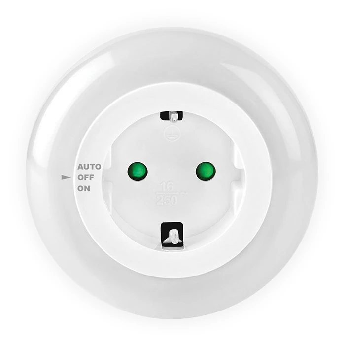 Φωτάκι νυκτός LED Sonora Ring Light με pass through πρίζα σούκο