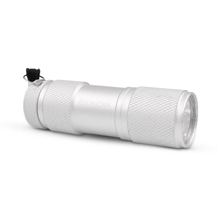 Φακός LED Sonora SILVER VERTEX 9 LEDS 30LUMENS FLASHLIGHT SILVER COLOR