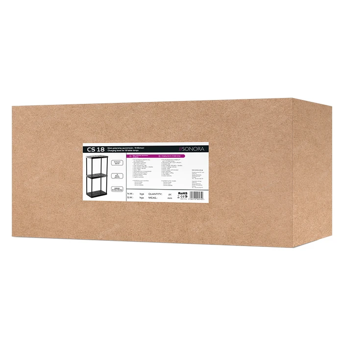 Βάση Ασύρματης φόρτισης φωτιστικών Sonora, 18 θέσεων