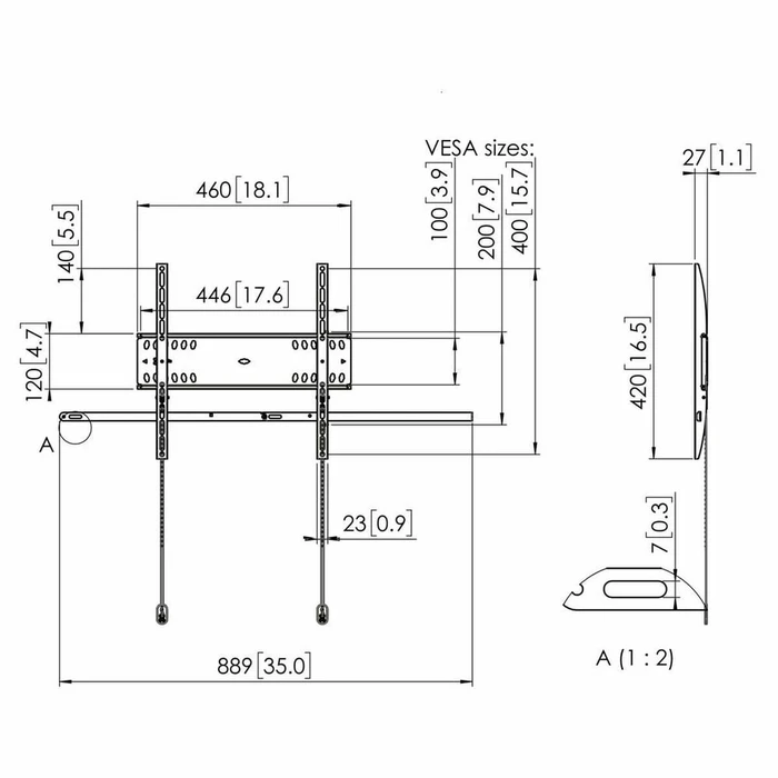 Βάση Τηλεόρασης Vogel's 7045000 55" 50 kg