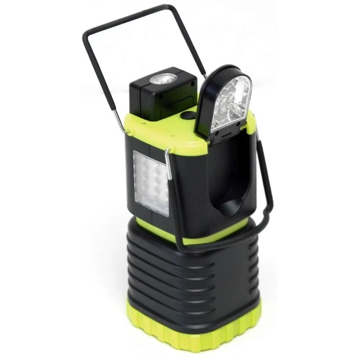 Campus Battery Lantern 2x15 LED with 3-LED & 15-LED Flashlight