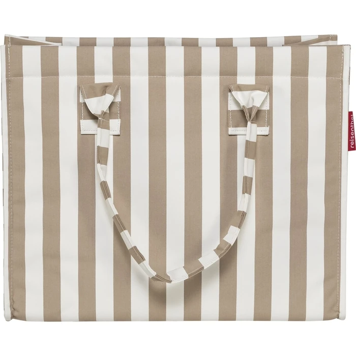 Reisenthel Daily Shopper Shoulder Bag - Summerstripes Coffee