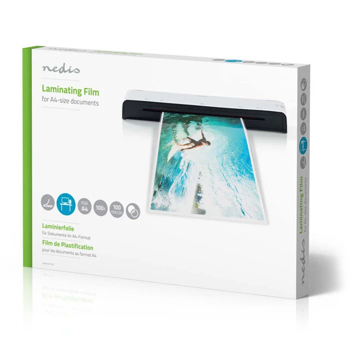 Φύλλα Πλαστικοποίησης Nedis LAMIA4AT100