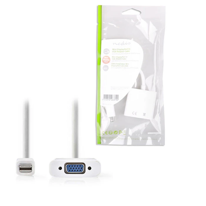 Αντάπτορας Nedis Mini DisplayPort Male to VGA Female