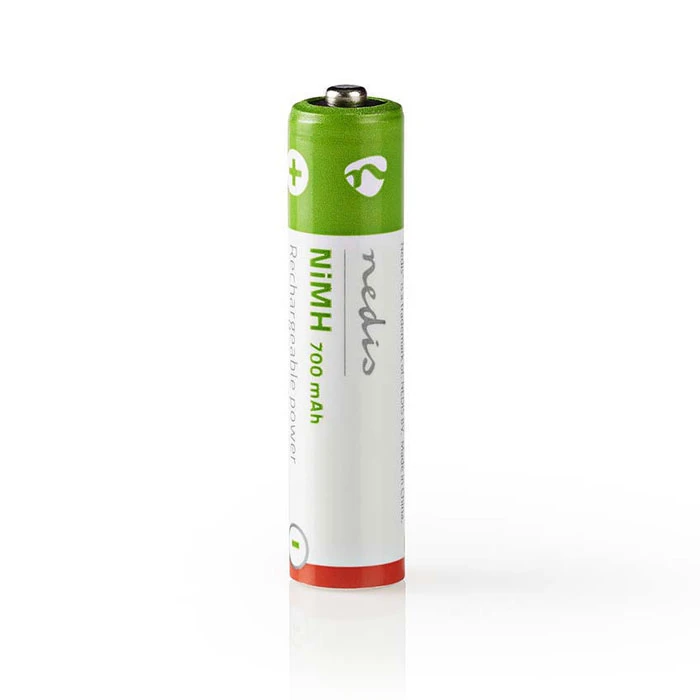 Επαναφορτιζόμενη Μπαταρία NEDIS Ni-Mh AAA 1.2V 700 MAH 2 Pieces Blist