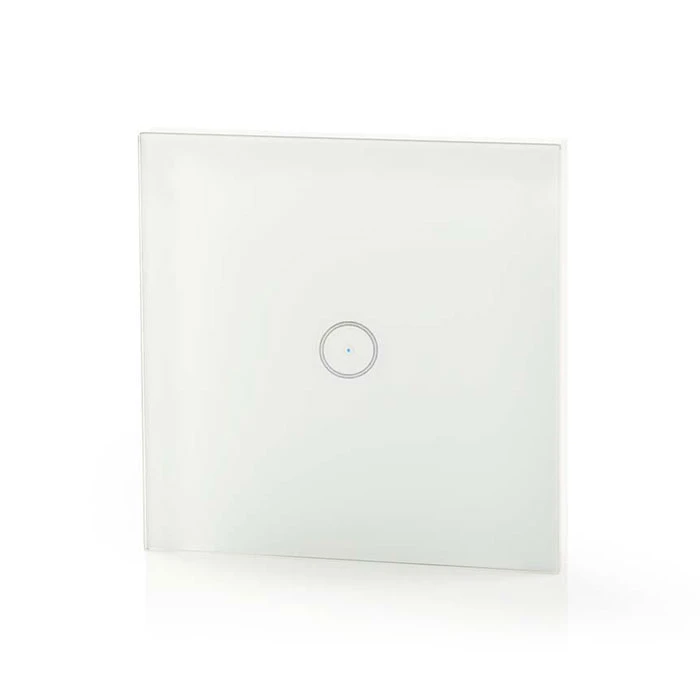 Smart Wall switch Nedis WIFIWS10WT WiFi, Single
