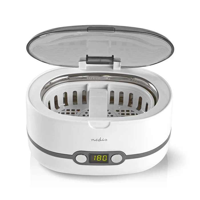 Ultrasonic Cleaner Nedis 50W White