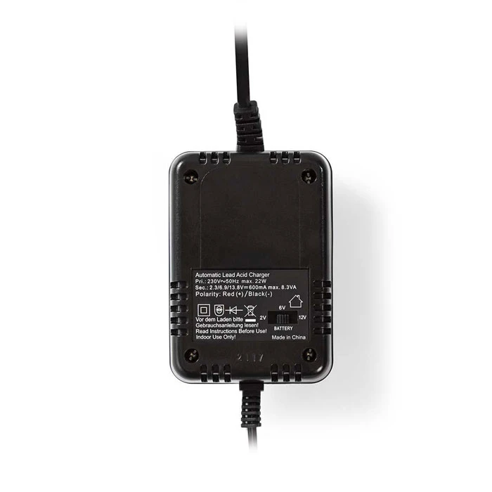 Φορτιστής Μπαταριών Nedis BACCH02 Lead-Acid 2/6/12 V
