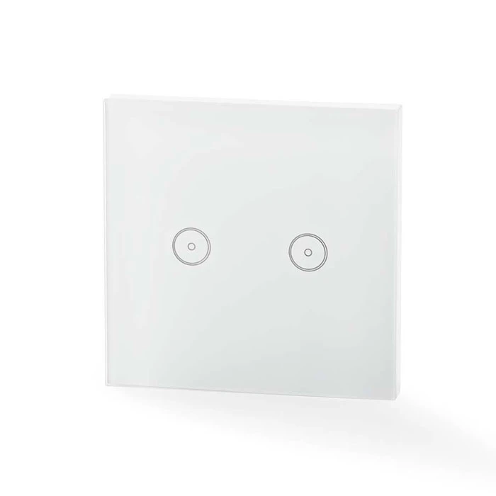 Smart Wall switch Nedis WIFIWS20WT WiFi, Dual